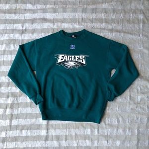 NFL TEAM APPAREL PHILADELPHIA EAGLES CREWNECK